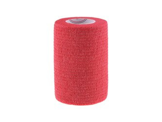 Bandaż kohezyjny czerwony