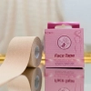 Beżowy tejp na twarz Face Tape - kinesiotaping estetyczny na zmarszczki mimiczne, lwią bruzdę i lifting owalu
