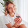 Acus Med Elektryczna bańka chińska do masażu antycellulitowego uCute | Różowa - w ręce