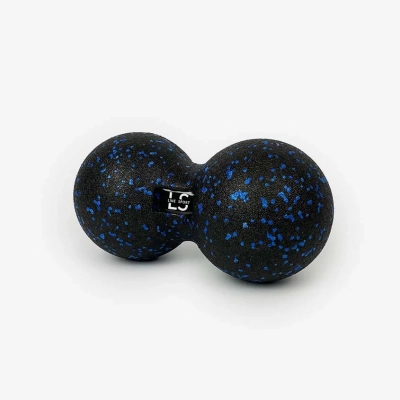 Podwójna piłka do masażu i rolowania Line Sport Duoball 12 cm