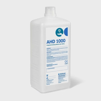 AHD 1000 Medilab – płyn do dezynfekcji rąk 1L - opakowanie
