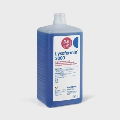Lysoformin 3000 Medilab – koncentrat do dezynfekcji narzędzi 1L - opakowanie