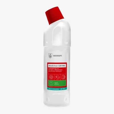Mediclean 320 WC Medisept – żel antybakteryjny do WC 750ml - opakowanie