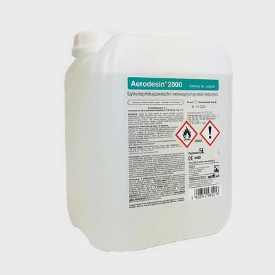 Aerodesin 2000 Medilab – preparat do dezynfekcji powierzchni 5L - opakowanie