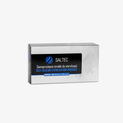 Torebki do sterylizacji Saltec (90 x 135 mm) 200 szt. - opakowanie